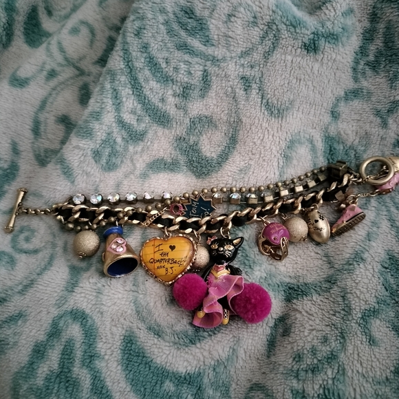 Betsey Johnson Accessories - Betsey Johnson Football 🏈 Bracelet